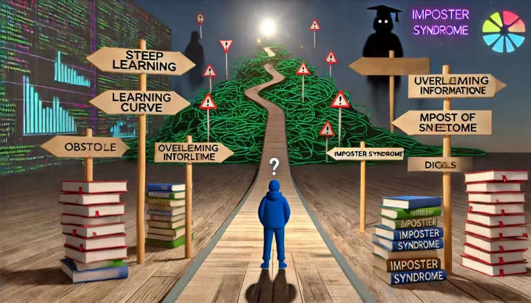 Quais as principais dificuldades que posso encontrar ao iniciar minha trilha de conhecimento no mundo tech?